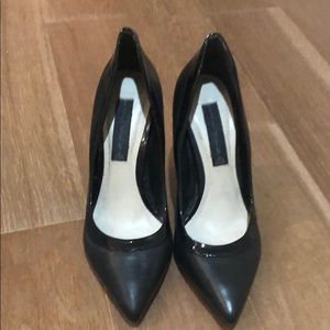 STEVEN by Steve Madden Black Stilettos. size 8